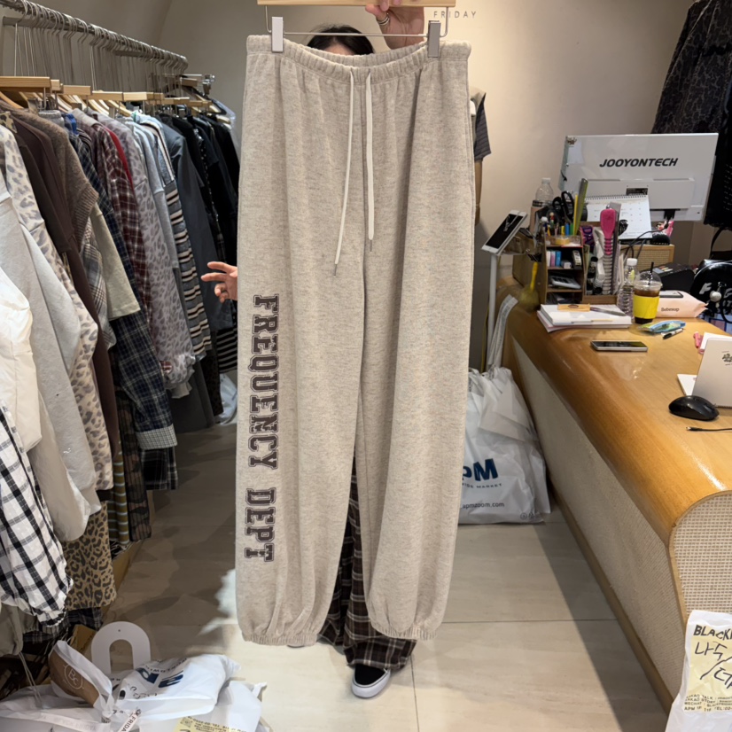 BLACKFRIDAY韓國代購女士新品真品推薦人氣休閑時尚休閑褲BLACK FRIDAY休閑褲圖色2