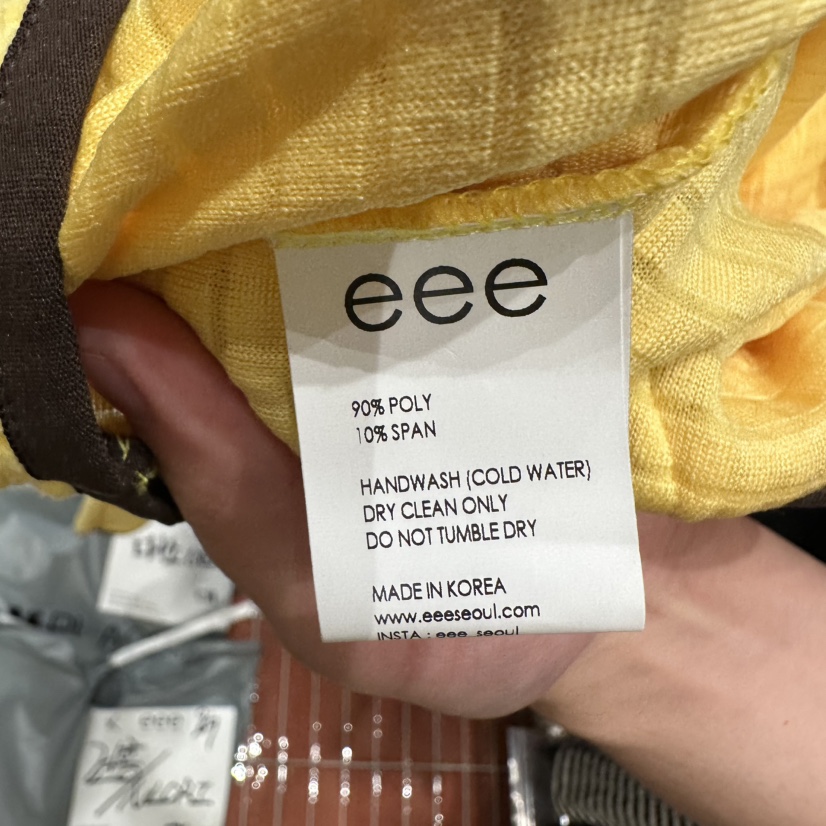 EEE韓國代購女裝新品休閑人氣時尚推薦熱賣衛衣連帽衫抓絨EEE衛衣