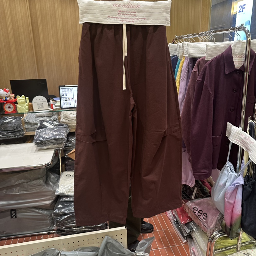 EEE東大門代購女裝新款時尚休閑人氣真品熱賣推薦休閑褲EEE休閑褲圖色2