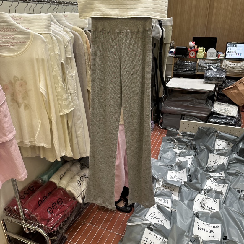 EEE東大門實拍女裝新款時尚休閑推薦人氣熱賣真品休閑褲EEE休閑褲