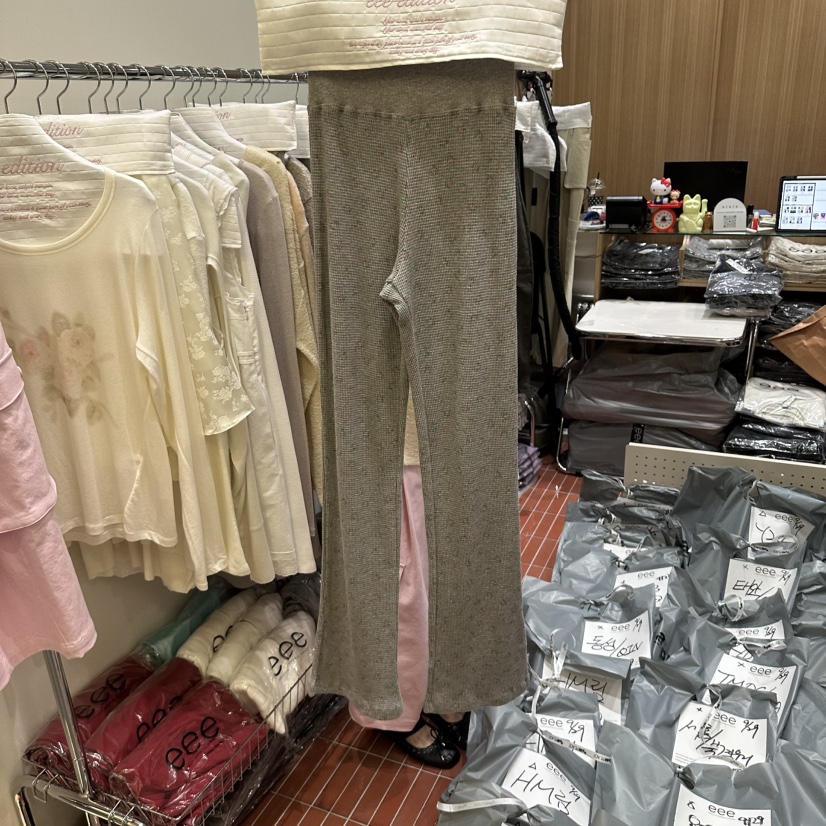 EEE東大門實拍女裝新款時尚休閑推薦人氣熱賣真品休閑褲EEE休閑褲圖色2