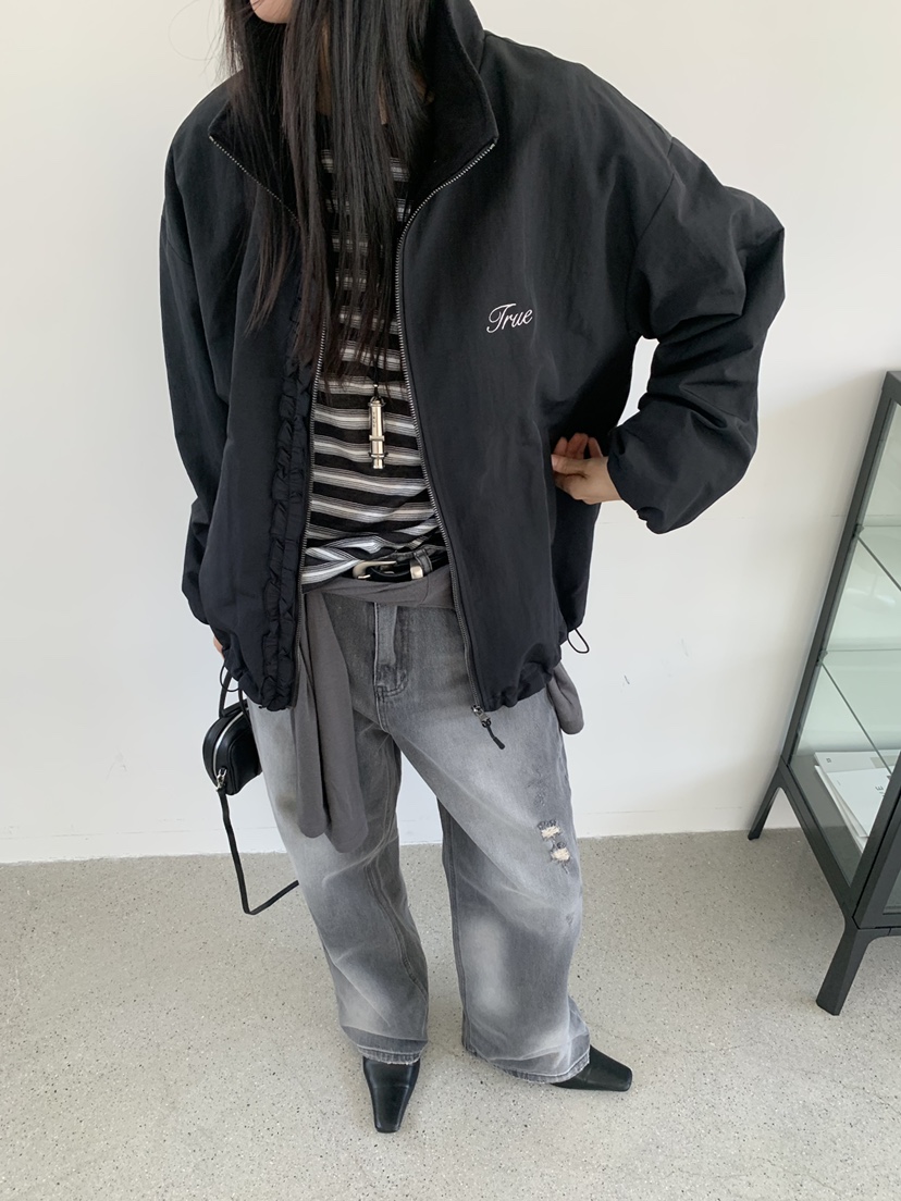 TRUE東大門實拍女士新品真品推薦熱賣休閑時尚人氣夾克TRUE夾克