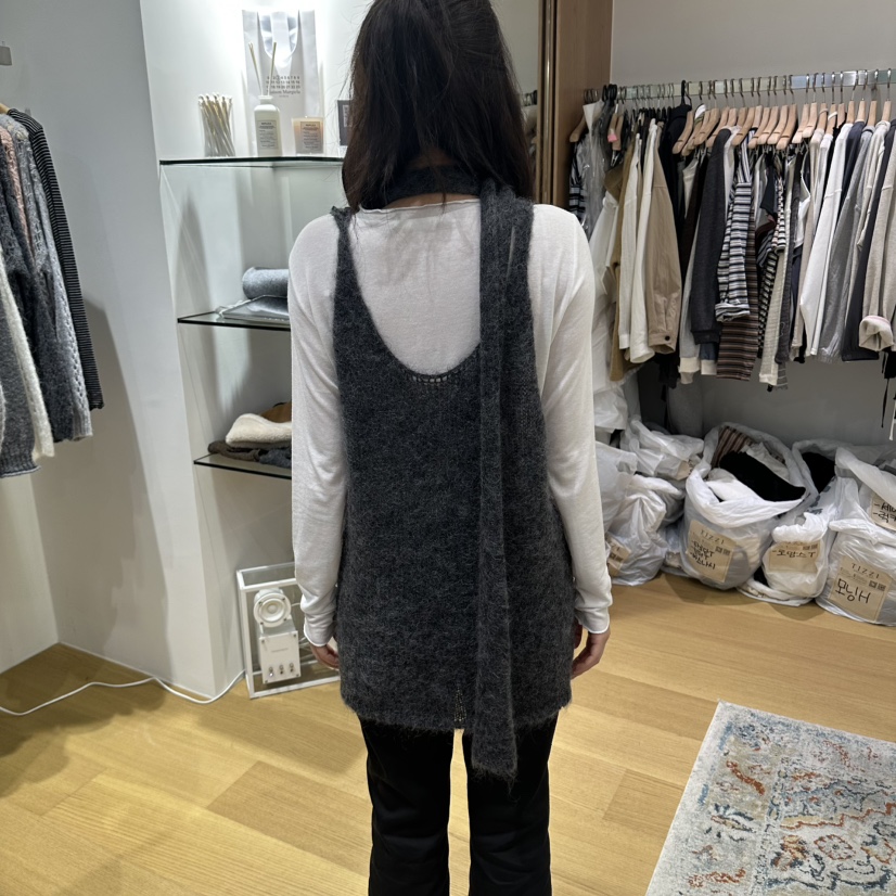 TIZZI東大門代購女士新品休閑熱賣吊帶背心不含內搭含圍巾TIZZI吊帶/背心