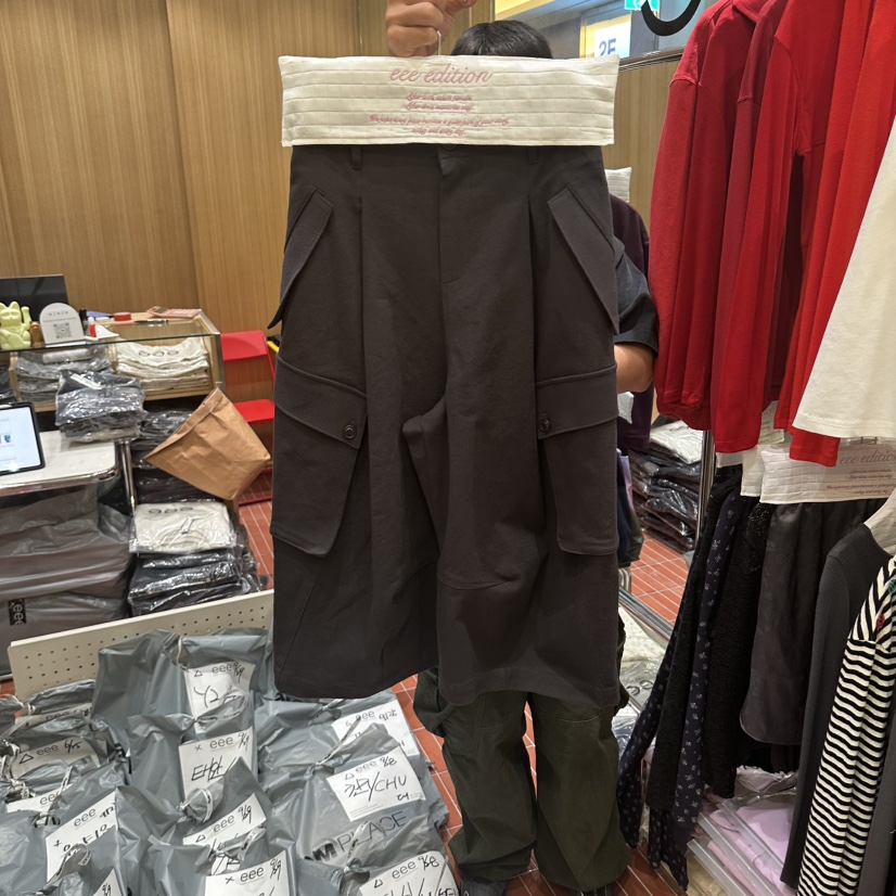 EEE韓國代購女士新款推薦熱賣人氣時尚真品休閑短褲EEE短褲圖色2