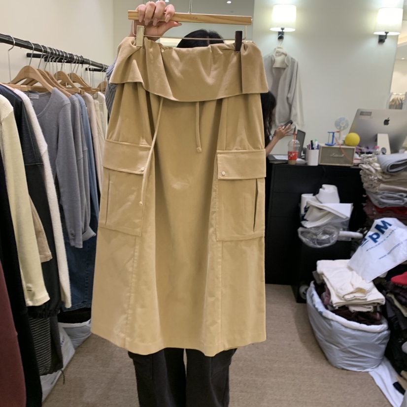 BREEZE東大門代購女裝新品人氣真品休閑時尚熱賣長裙口袋BREEZE長裙圖色2
