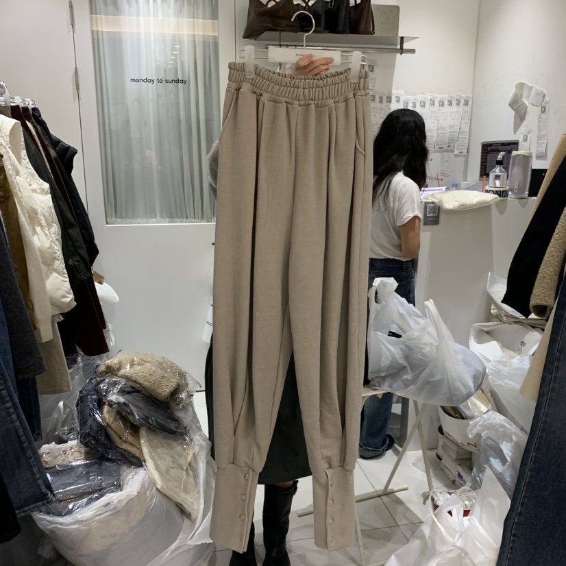 MONDAY TO SUNDAY東大門實拍女士新款時尚人氣休閑休閑褲MONDAY TO SUNDAY休閑褲圖色1