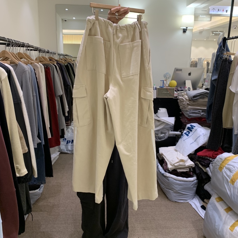 BREEZE韓國直郵女裝新品人氣推薦休閑時尚真品休閑褲口袋BREEZE休閑褲