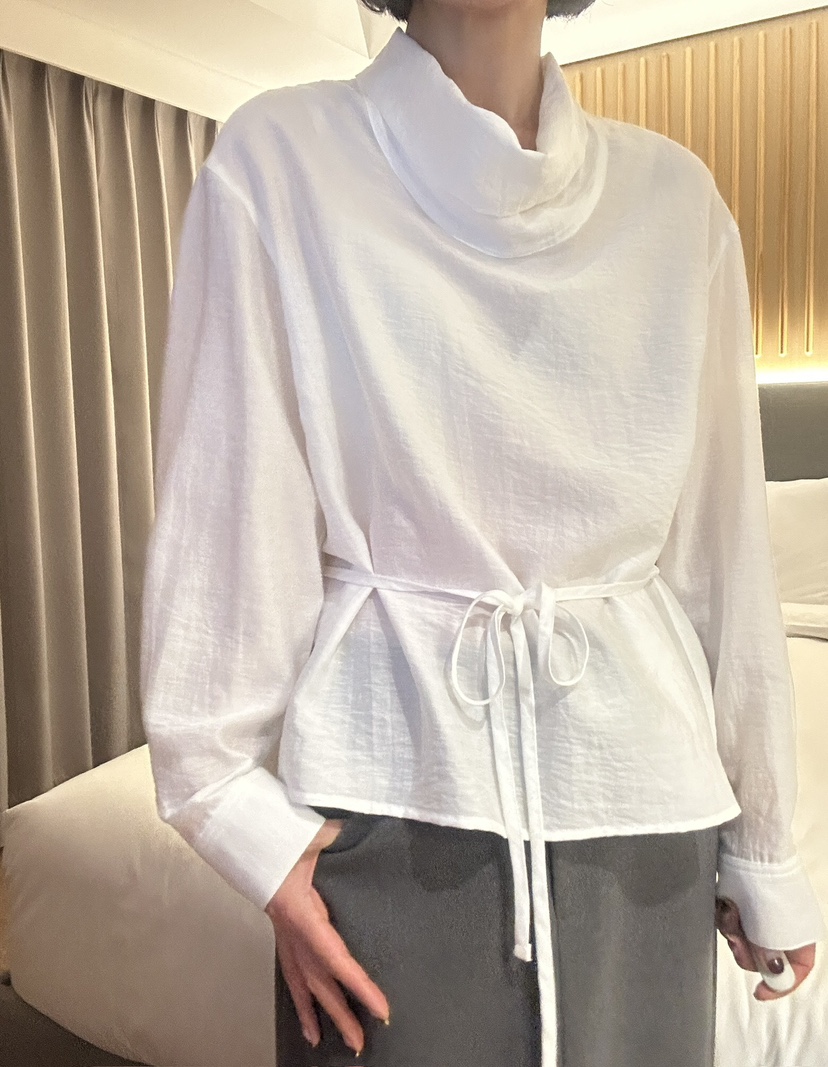 EDITION-P韓國直郵女裝新款推薦休閑人氣真品襯衫蕾絲衫EDITION-P襯衫/蕾絲衫