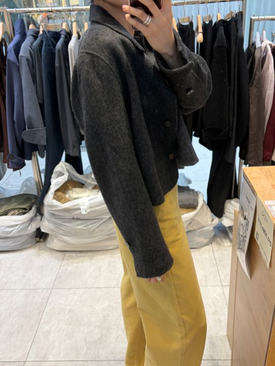 베슬韓國直郵女裝新品熱賣真品時尚休閑推薦人氣夾克手工VESL夾克