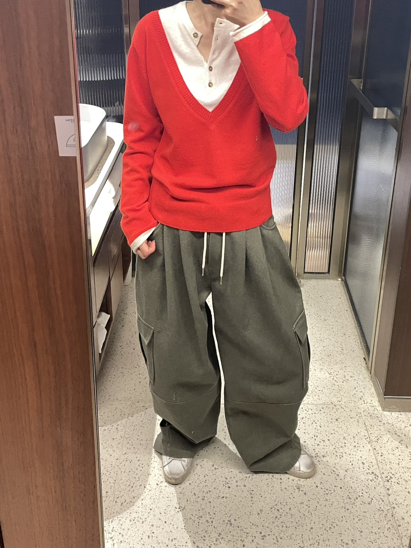 EDITION-P韓國代購女士新款熱賣時尚推薦人氣針織衫雙層EDITION-P針織衫
