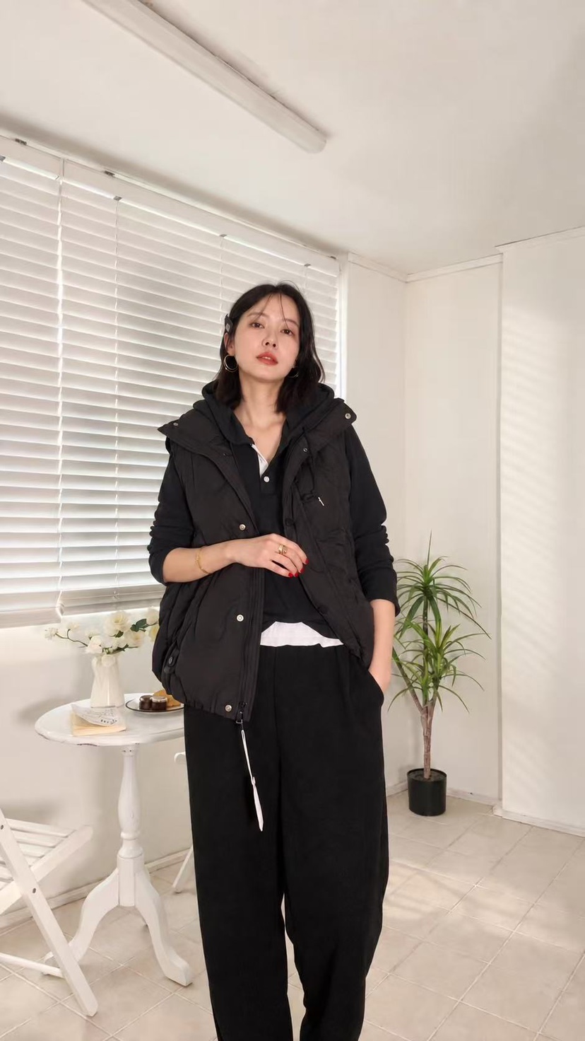 BUTTER-P韓國直郵女士新款推薦時尚熱賣人氣真品休閑馬甲絨BUTTER-P馬甲