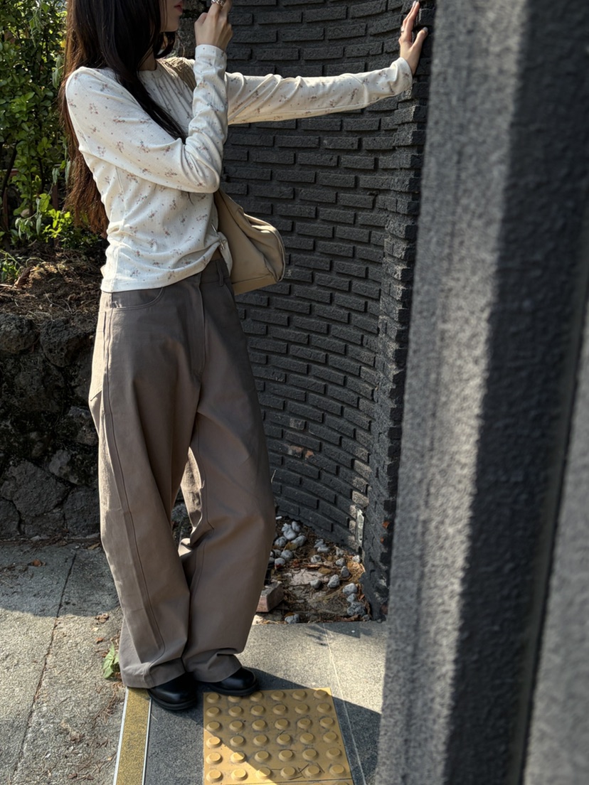 TIMING東大門實拍女裝新品熱賣真品休閑人氣推薦時尚長袖T恤TIMING長袖T恤