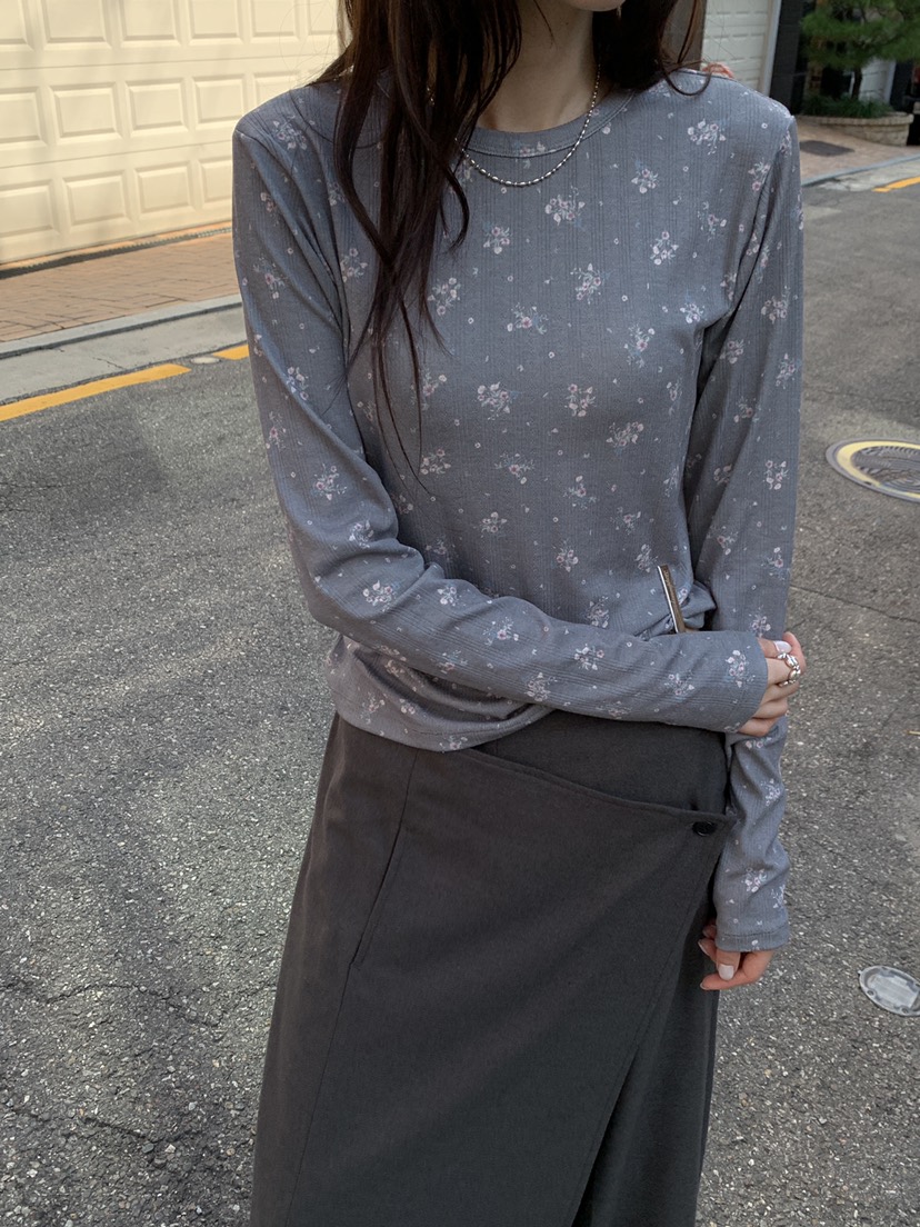 TIMING東大門實拍女裝新品熱賣真品休閑人氣推薦時尚長袖T恤TIMING長袖T恤
