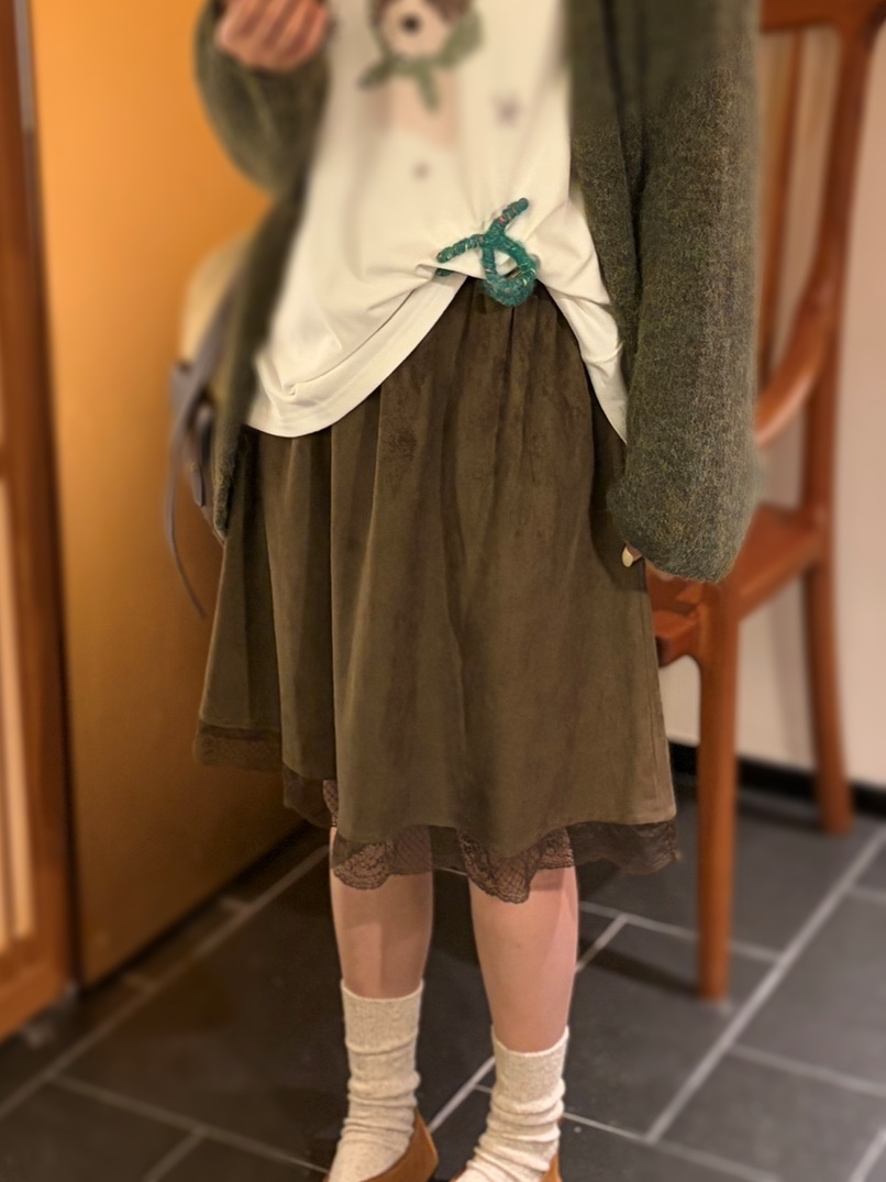 OLA東大門代購女裝新品時尚推薦休閑人氣真品半身裙中短裙mellor/OLA半身裙/中短裙