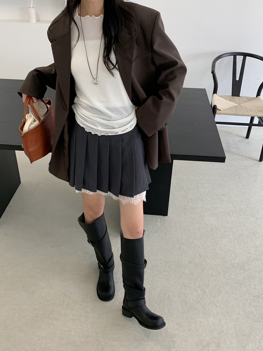 KYEM東大門代購女士新款推薦人氣時尚熱賣真品休閑短裙KYEM短裙