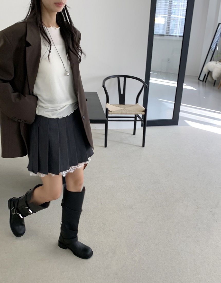 KYEM東大門代購女士新款推薦人氣時尚熱賣真品休閑短裙KYEM短裙