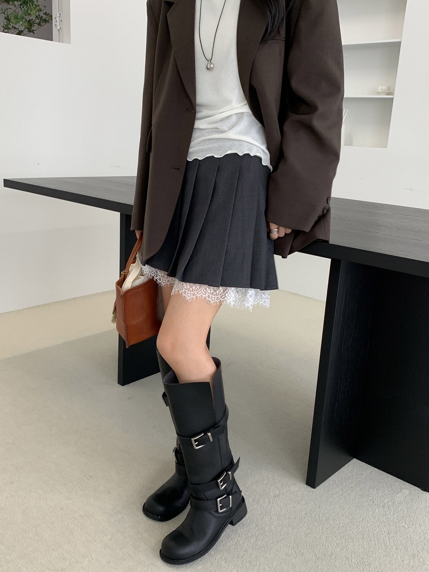 KYEM東大門代購女士新款推薦人氣時尚熱賣真品休閑短裙KYEM短裙