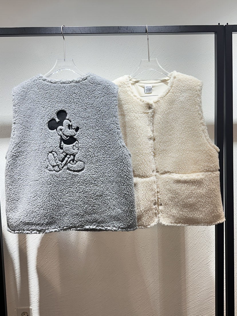 BLACK RIBBON-P東大門代購女士新品推薦真品馬甲米奇刺繡BLACK RIBBON-P馬甲