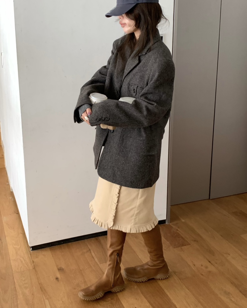 PEBBLE東大門代購女士新品人氣熱賣推薦休閑時尚真品夾克PEBBLE夾克