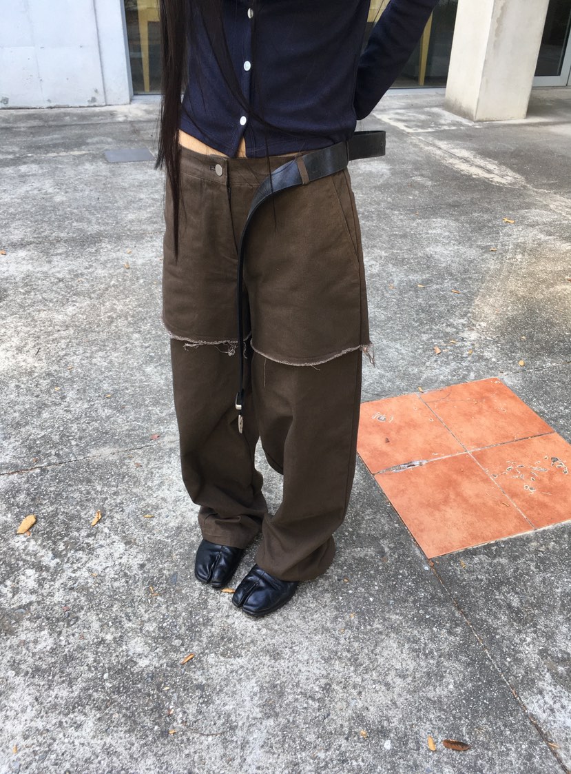 TREMA東大門代購女裝新品真品人氣推薦時尚休閑裙褲不含腰帶TREMA裙褲