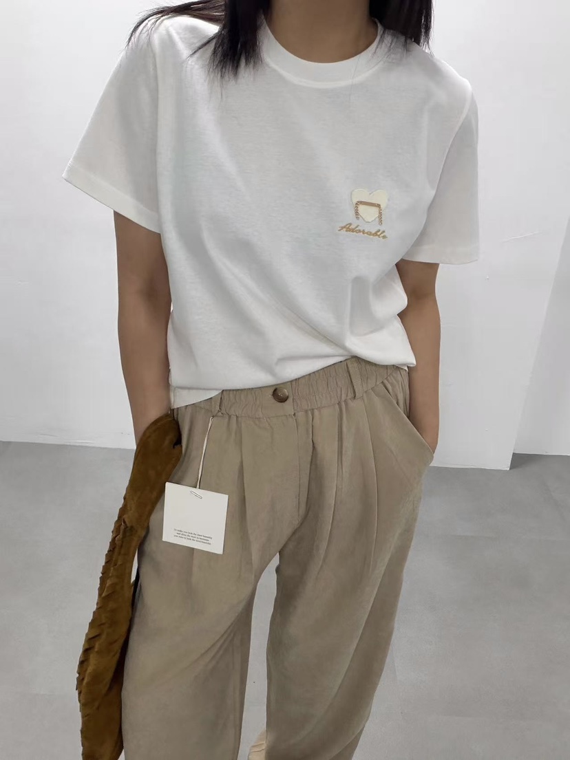 J CRANE-A韓國代購女士新品推薦人氣真品熱賣時尚休閑T恤J CRANET恤圖色3