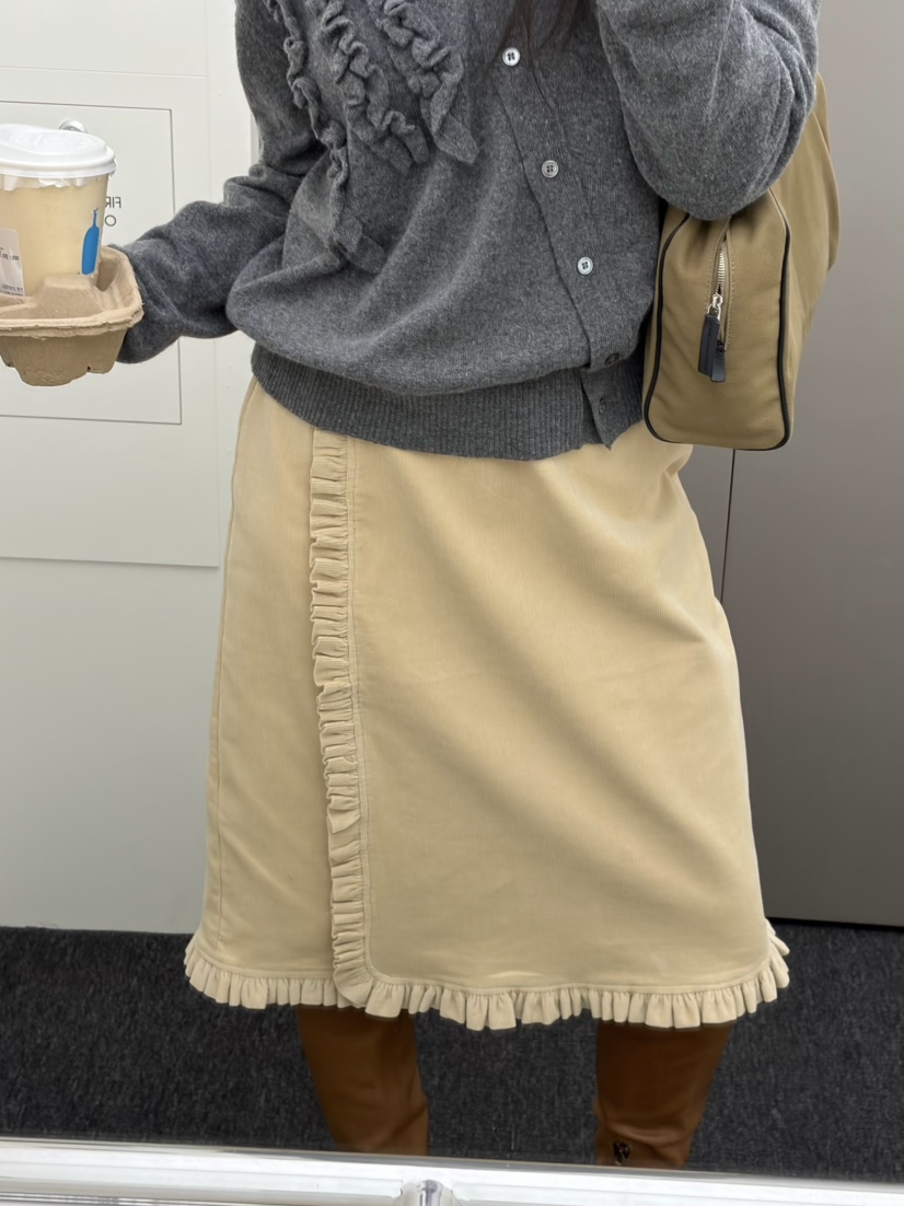 PEBBLE東大門直郵女士新品熱賣推薦人氣休閑半身裙中短裙PEBBLE半身裙/中短裙