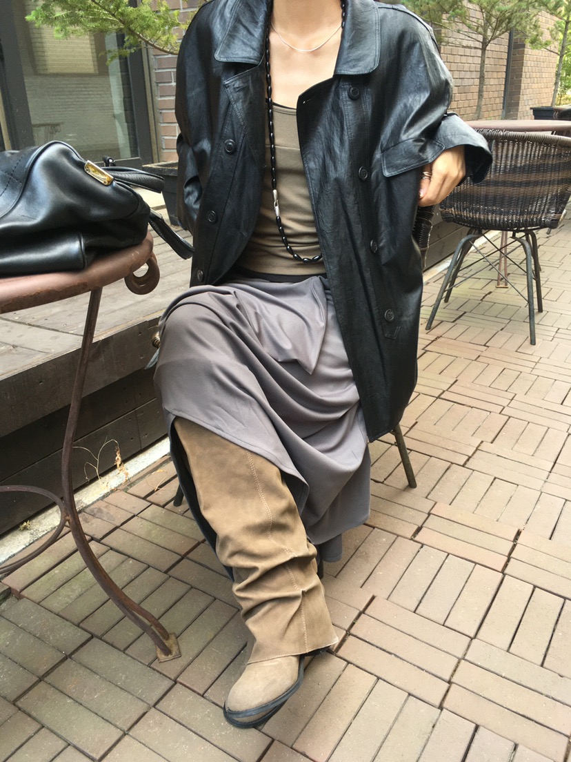 TREMA韓國代購女裝新品人氣推薦真品熱賣時尚休閑長裙披肩TREMA長裙