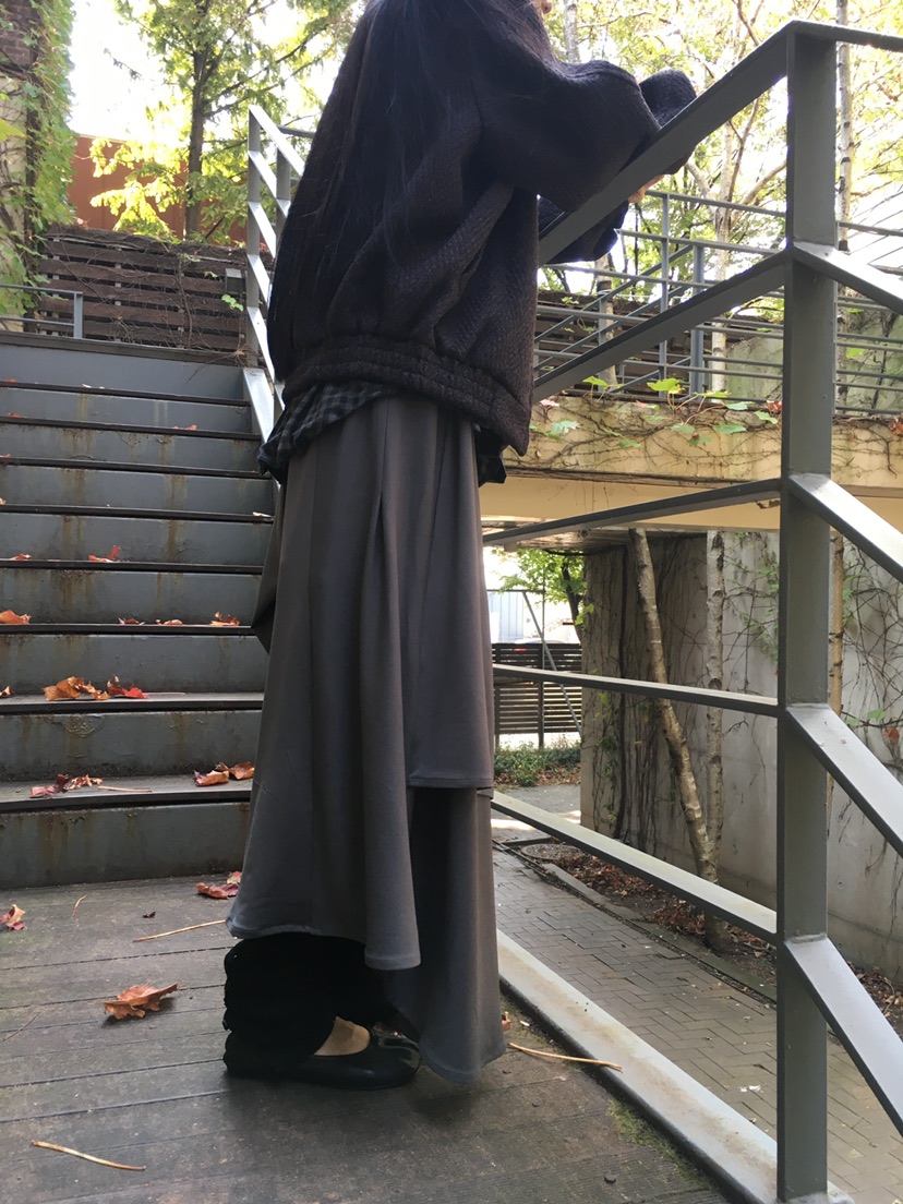 TREMA韓國代購女裝新品人氣推薦真品熱賣時尚休閑長裙披肩TREMA長裙
