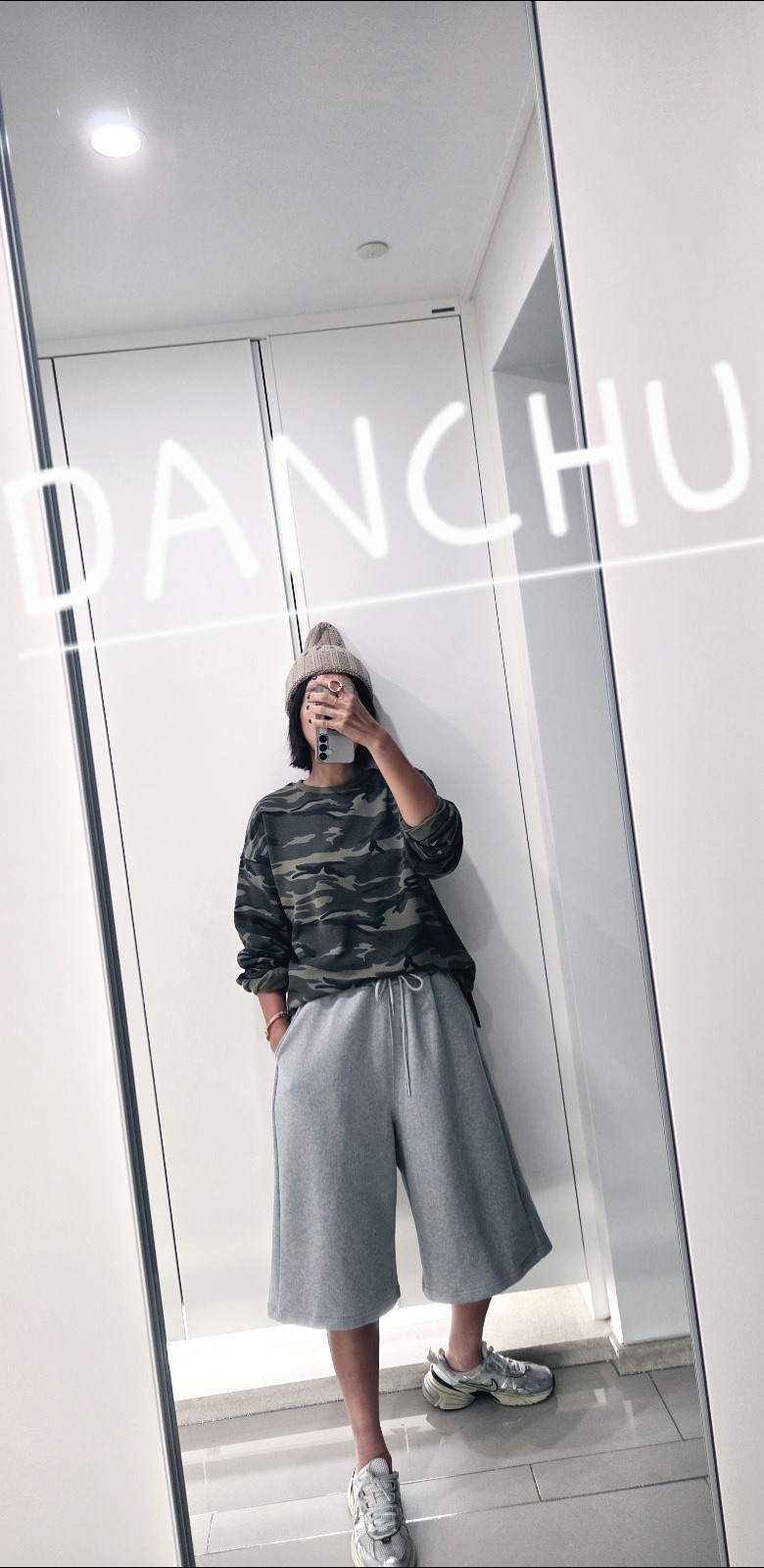 DANCHU韓國直郵女士新款人氣休閑真品時尚推薦熱賣衛衣迷彩DANCHU衛衣