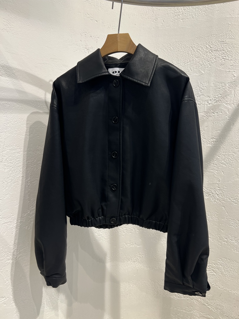 OLA東大門代購女士新款休閑推薦人氣時尚熱賣真品夾克皮革mellor/OLA夾克圖色3