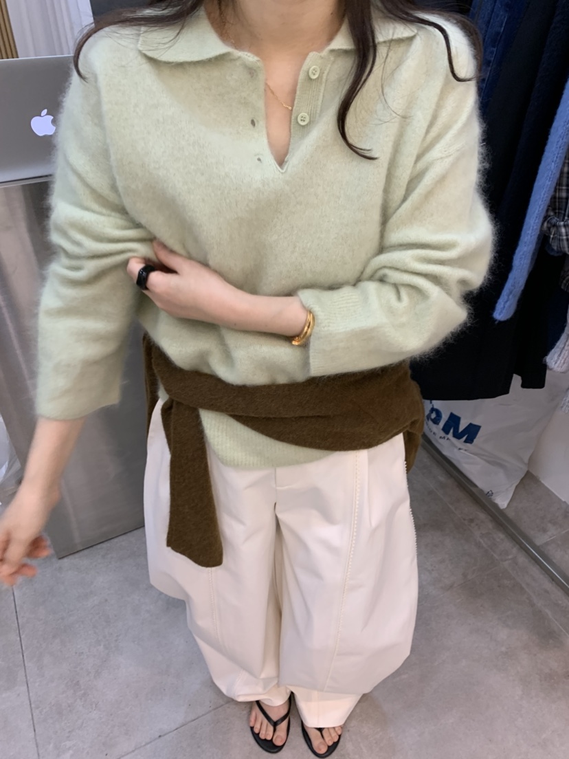 DARAK韓國直郵女裝新品休閑推薦人氣真品時尚針織衫不含屁簾DARAK針織衫圖色4