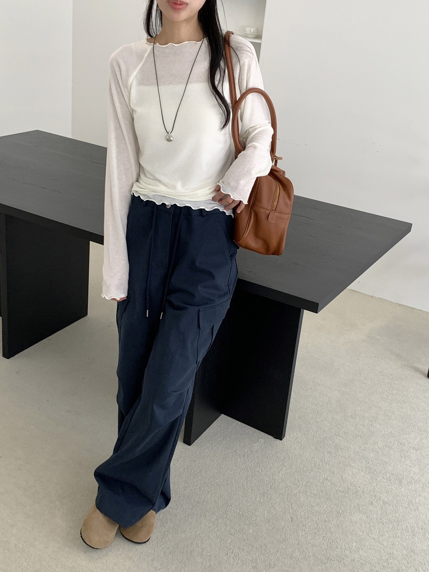 KYEM東大門代購女裝新品真品時尚推薦休閑熱賣人氣長袖T恤KYEM長袖T恤