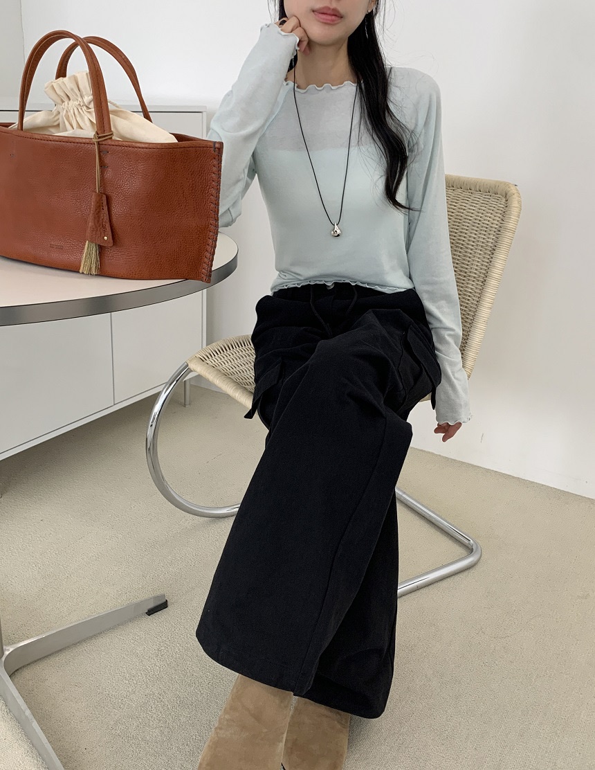 KYEM東大門代購女裝新品真品時尚推薦休閑熱賣人氣長袖T恤KYEM長袖T恤