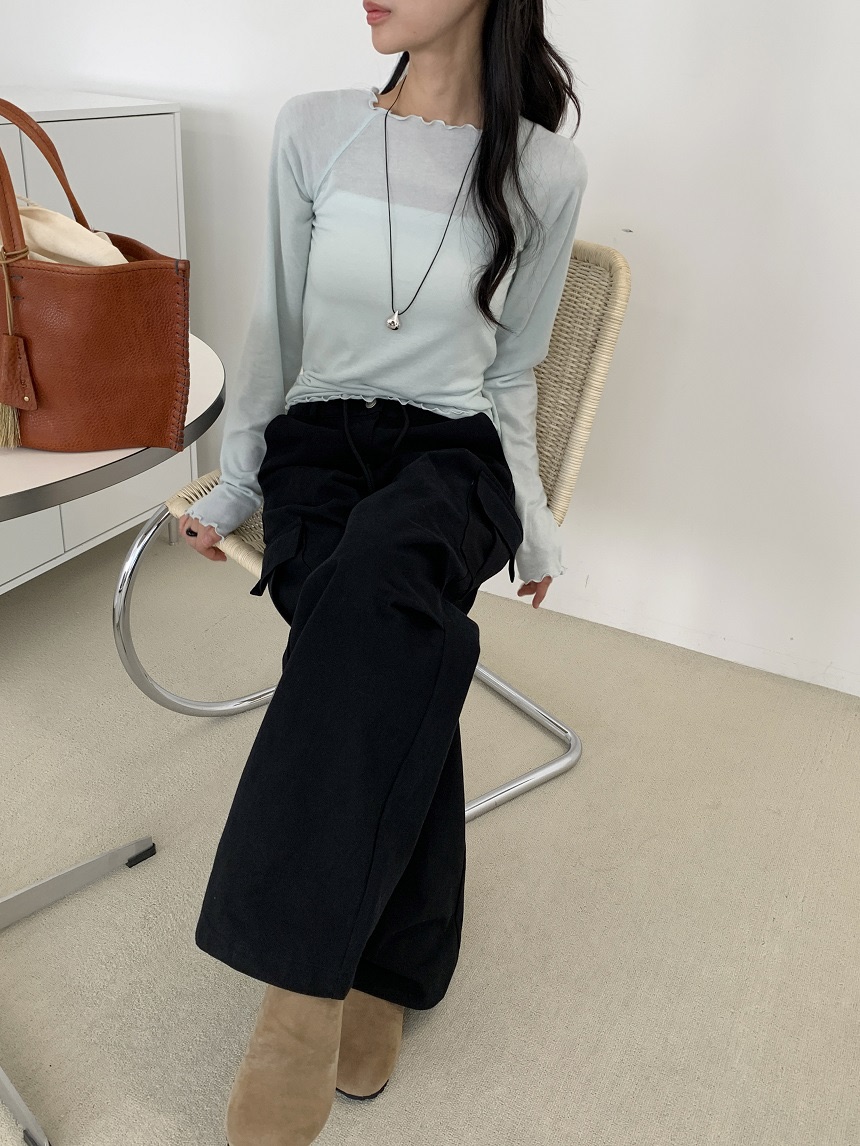 KYEM東大門代購女裝新品真品時尚推薦休閑熱賣人氣長袖T恤KYEM長袖T恤