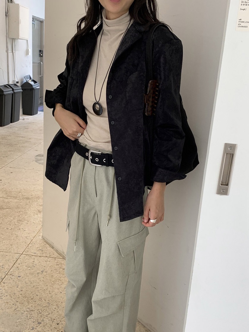KYEM東大門代購女裝新品真品熱賣時尚休閑推薦襯衫蕾絲衫KYEM襯衫/蕾絲衫圖色3