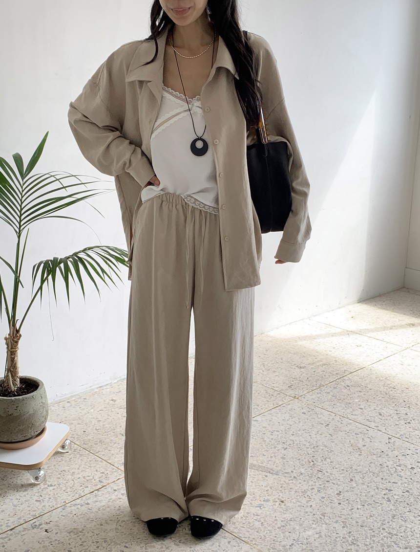 KYEM韓國直郵女裝新品人氣熱賣時尚推薦真品休閑休閑褲KYEM休閑褲圖色2
