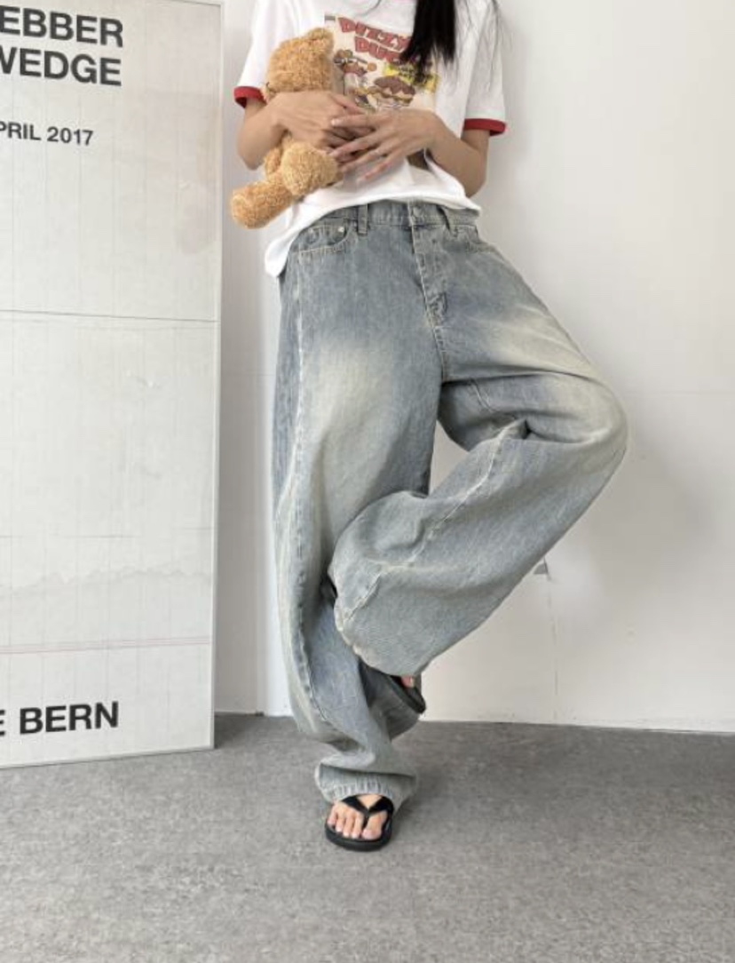 ARTE STUDIO/ATTENTION EDITORIAL韓國代購女士新品真品牛仔褲打折ARTE STUDIO/ATTENTION EDITORIAL牛仔褲