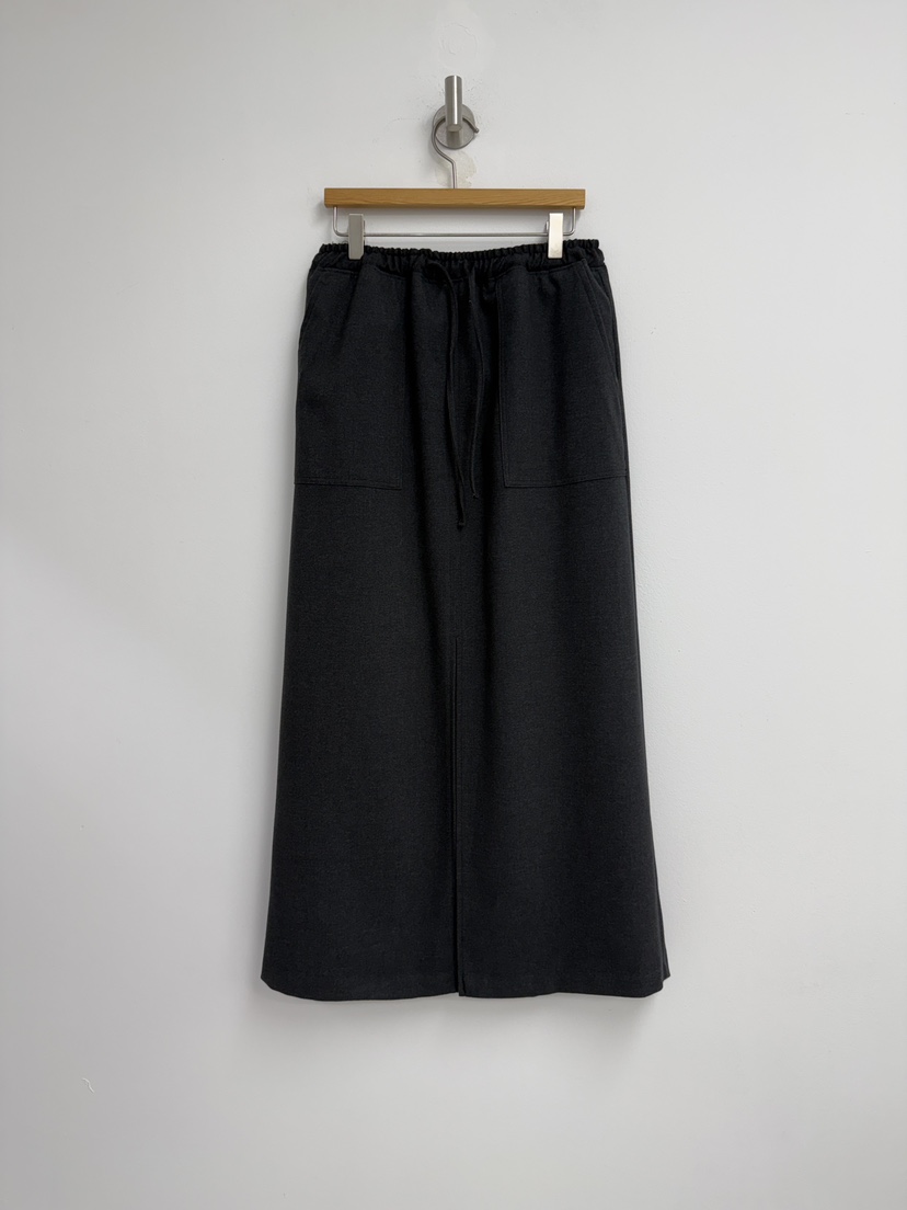 YIKHO STYLE東大門代購女裝新品人氣熱賣真品推薦長裙口袋YIKHO STYLE長裙圖色1
