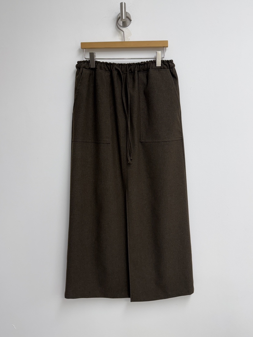 YIKHO STYLE東大門代購女裝新品人氣熱賣真品推薦長裙口袋YIKHO STYLE長裙圖色2
