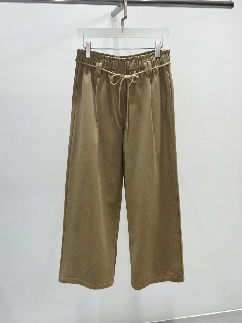 J CRANE-A東大門實拍女裝新品時尚人氣真品推薦休閑褲含繩J CRANE休閑褲圖色2