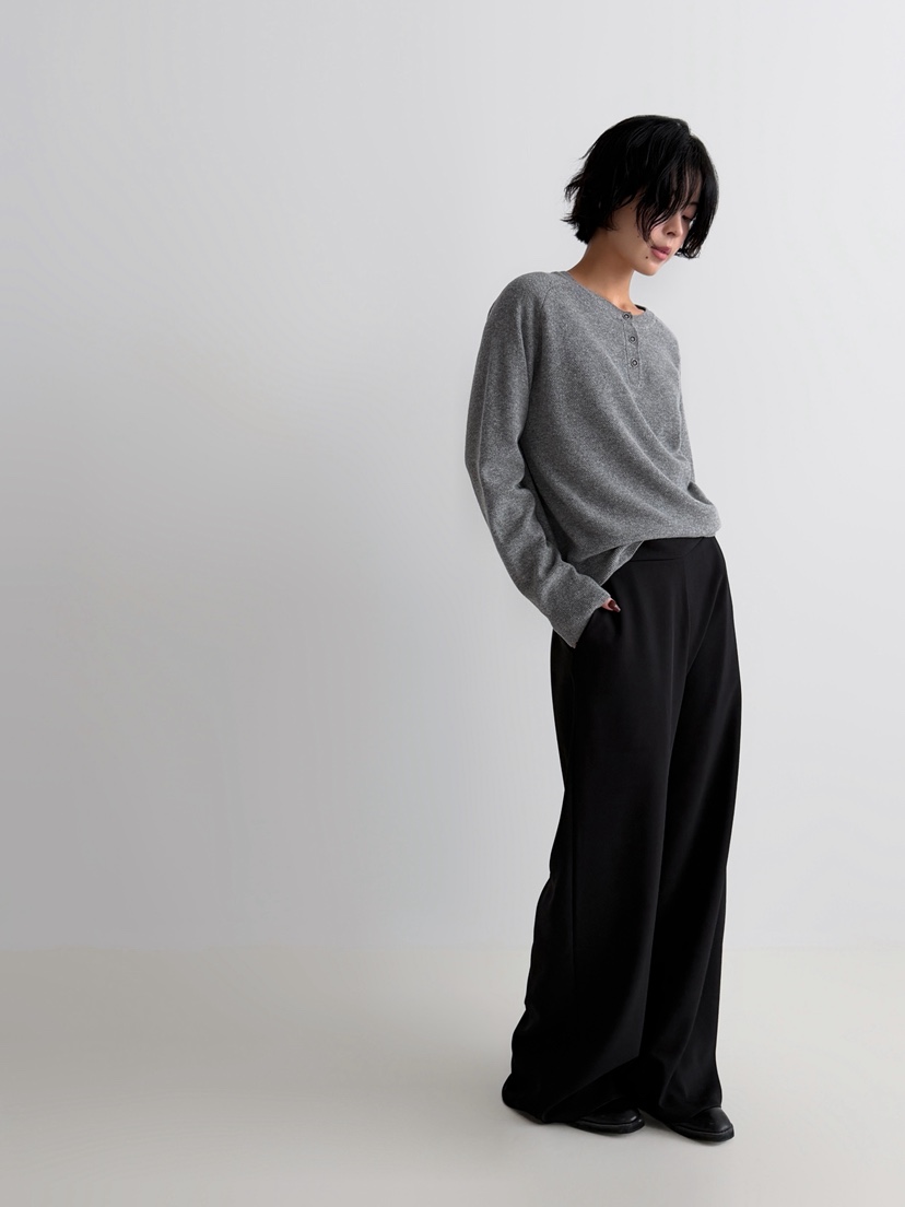 YIKHO STYLE韓國代購女裝新品熱賣時尚推薦人氣休閑針織衫YIKHO STYLE針織衫