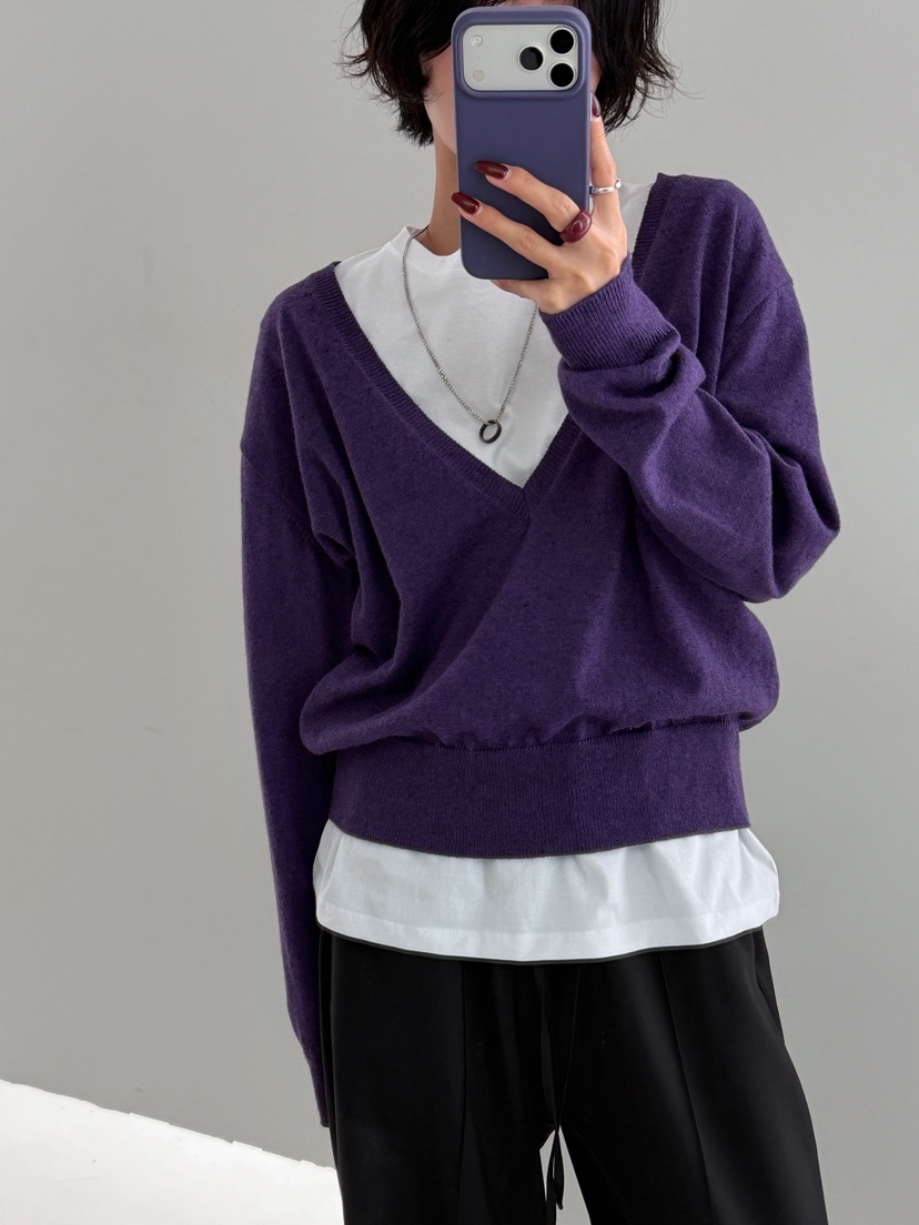 YIKHO STYLE東大門代購女裝新品推薦人氣休閑真品針織衫YIKHO STYLE針織衫
