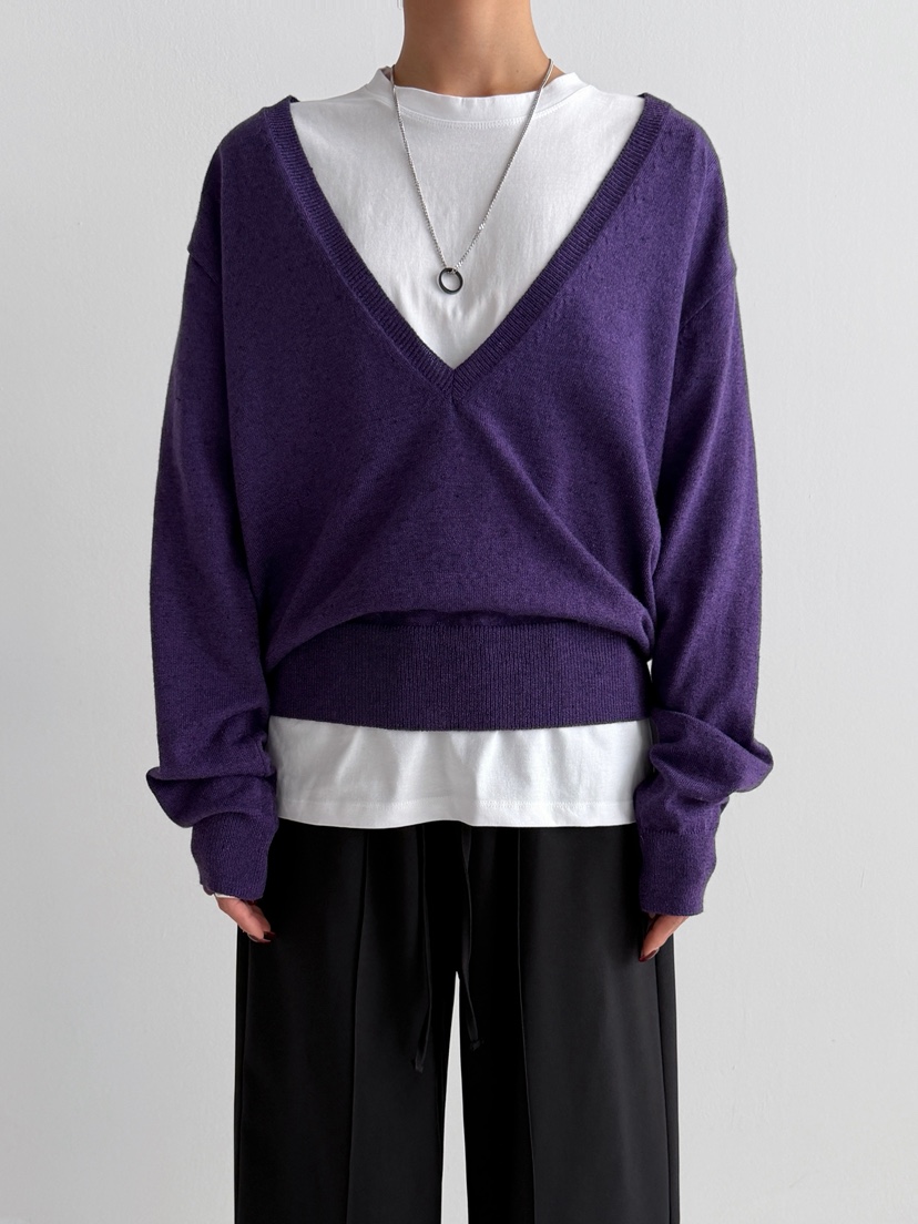 YIKHO STYLE東大門代購女裝新品推薦人氣休閑真品針織衫YIKHO STYLE針織衫
