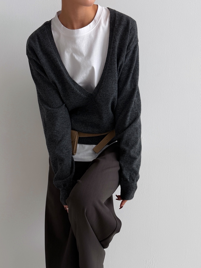YIKHO STYLE東大門代購女裝新品推薦人氣休閑真品針織衫YIKHO STYLE針織衫