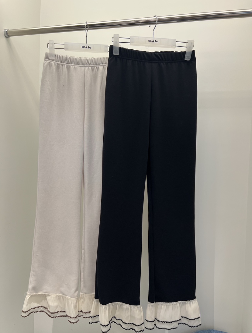 BE&amp;BE韓國直郵女士新品時尚人氣推薦真品休閑褲蕾絲BE&be休閑褲