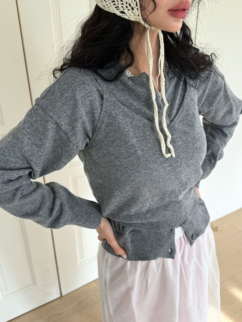 ARTE STUDIO/ATTENTION EDITORIAL韓國直郵女裝新款人氣開衫ARTE STUDIO/ATTENTION EDITORIAL開衫