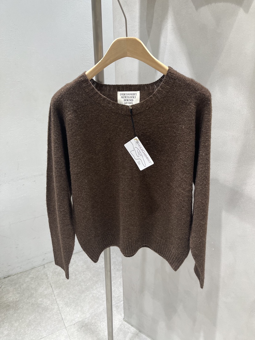 EVERCOMMERCE METICULOUSLY DESIGNED韓國直郵女士新款人氣針織衫EVERCOMMERCE METICULOUSLY DESIGNED針織衫圖色2