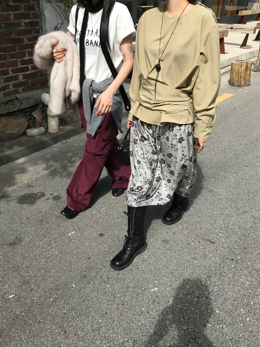 ESCHER東大門實拍女裝新品推薦休閑熱賣時尚真品人氣長裙ESCHER長裙