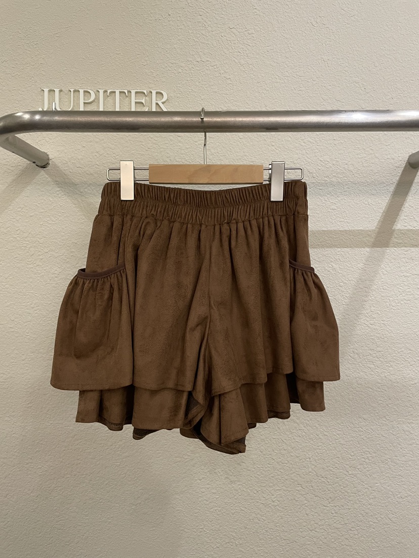 JUPITER東大門代購女裝新品推薦真品時尚熱賣人氣裙褲麂皮JUPITER裙褲