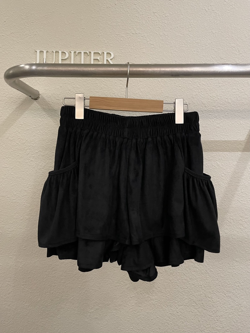 JUPITER東大門代購女裝新品推薦真品時尚熱賣人氣裙褲麂皮JUPITER裙褲圖色2